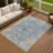 Machine Washable Indoor/Outdoor Mattis ACN2302 Global Rug-760628531