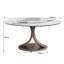 Table de salle à manger ronde avec plateau tournant rotatif à 360 °-1021076833-1021076835