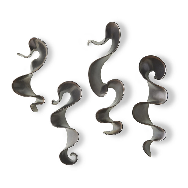 Tempest Wall Ribbon-Metallic-Xlg, Gray
