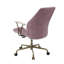 Chaise de bureau en cuir véritable-101954825