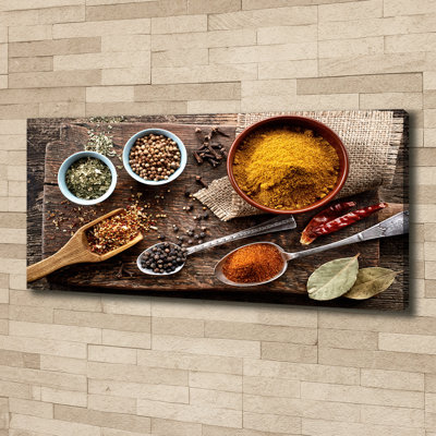 Mix Of Spices - Wrapped Canvas Print