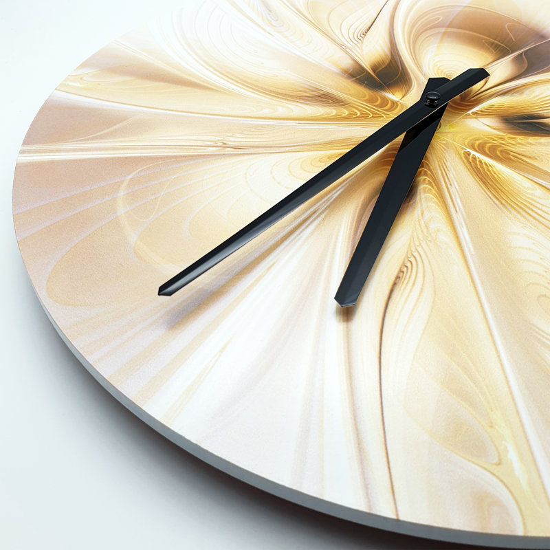 Horloge murale 15,75 po Treyson, Bronze brillant