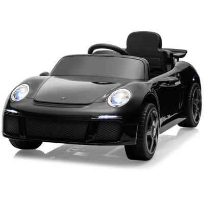 Licensed Porsche Kids Ride-on Car, 12v Battery Powered, Remote Control, Openable Doors, Music Player