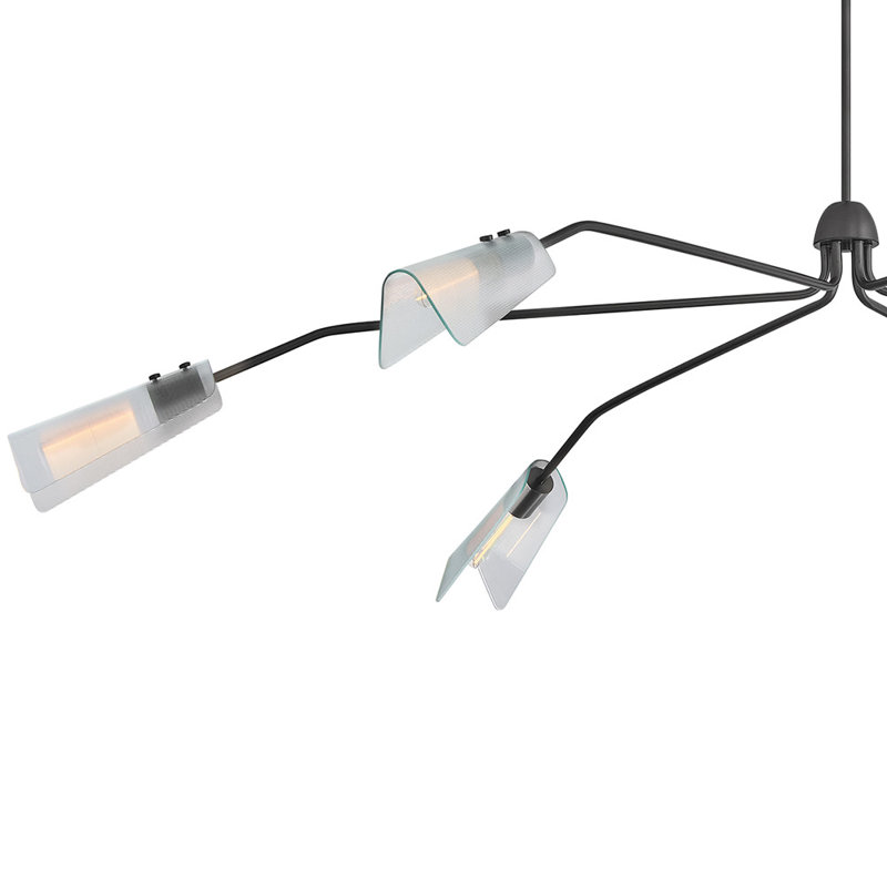 Hinkley Altman Chandelier,  Gunmetal