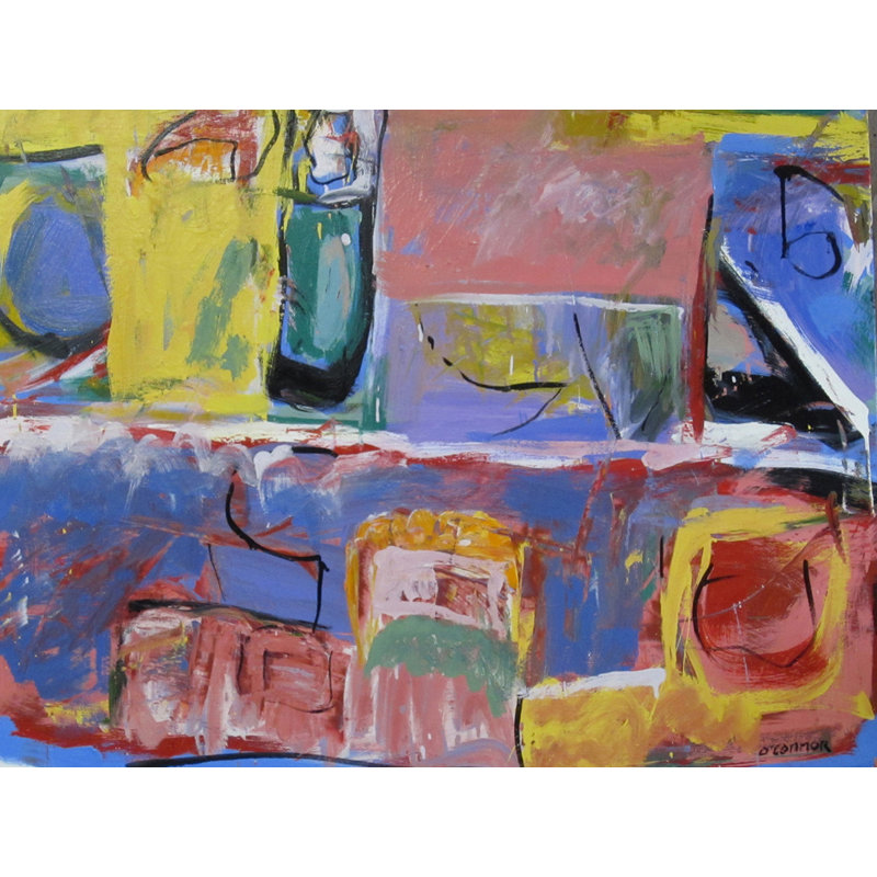 The Deluge Print by William O'Connor, 25.25" H x 31.25" W x 0.875" D