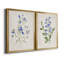 «Blue Botanical I», ensemble de 2 reproductions d'art-2026522023-2026522008-2026522009