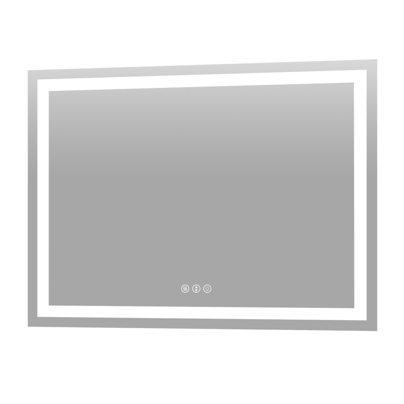 Dokes Frameless LED Vanity Wall Mirror Passed ETL, 48" x 36"
