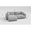 Gianni 4 Seater Velvet Corner Sofa Chaise-192296948-192296951