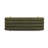 Julianna Green Textured Fabric Bench-1893246534