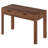 Lonsdale 48" Wide Rectangular Fluted Desk in Satin Walnut-1587697436