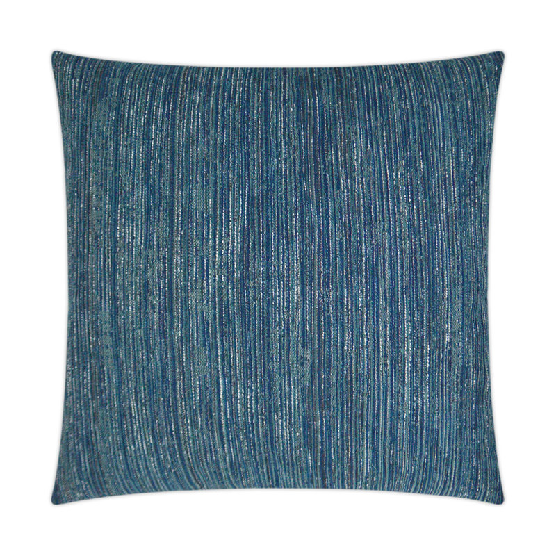 Waka Waka Pillow Cover & Insert, Indigo, Square 20"