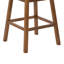Tabouret de bar moderne en tissu, ensemble de 2-173843603