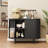 Jamyia Wood Sideboard with 2 Doors and Adjustable Shelves-1134328739-1115707002