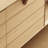 Simple design sense solid wood TV cabinet