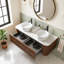 Comptoir de salle de bain mural en bois 60 po E1 60 po-131434573-131434572