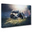 The Resting Gorilla In Abstract - Wrapped Canvas-55299563