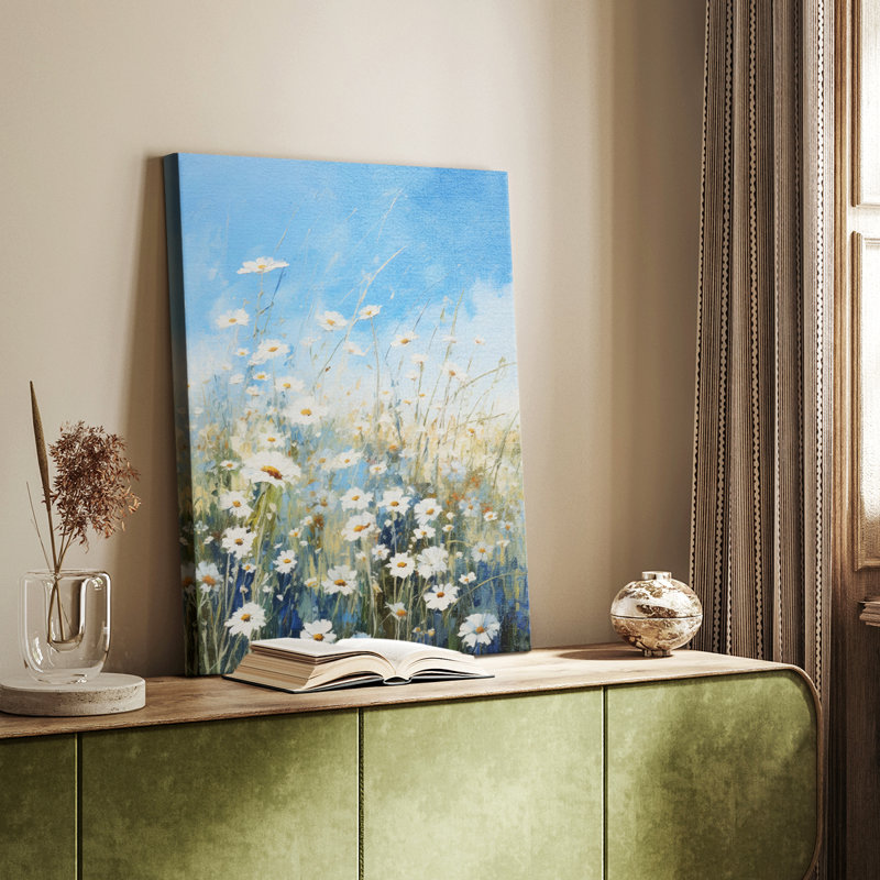 FLORAL Series X -Custom Wrapped Gallery Cavas, 18" H x 12" W