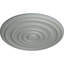 Endurathane Carton Ceiling Medallion, 12 5/8"OD x 1"P (For Canopies up to 2 5/8"), Factory Primed