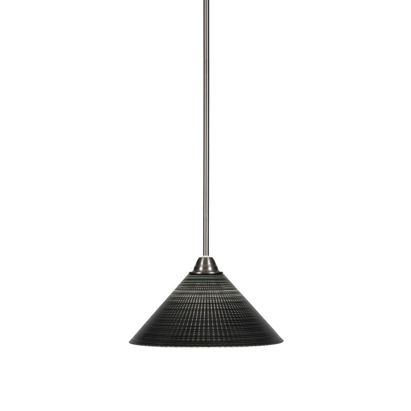 Luminaire suspendu Ayrshire Paramount, Noir, H 57,5 po x l 12 po x P 12 po