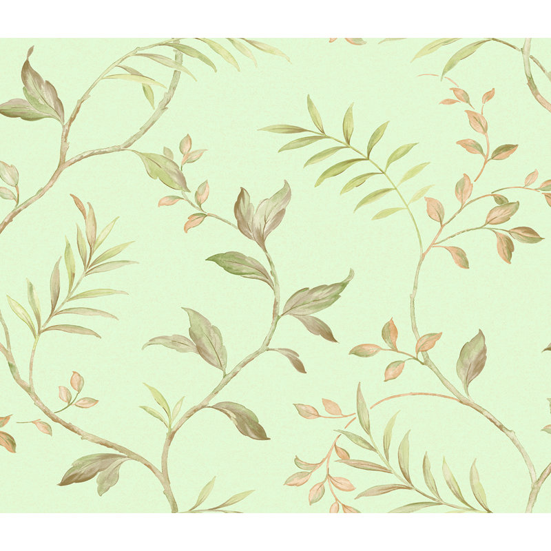 Papier peint Seabrook Designs, Poire métallique / ocre