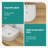 Modern European-Inspired Bathroom Vessel Sink - Premium Stain-Resistant Ceramic, Above-Counter Installation, 15.69”x13.69”x5.13” White