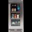 Compartiment pour boissons 15 po, verre en acier inoxydable, charnière réversible Field