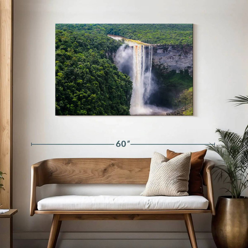 Alvord Kaieteur Falls, 30" H x 45" W