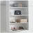Devi White Wall Mounted Wood Closet System-1414053104