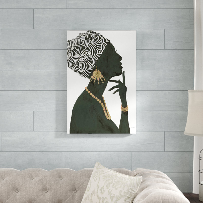 Graceful Majesty I by Emily Adams - No Frame Painting on Canvas, 76cm H x 51cm W
