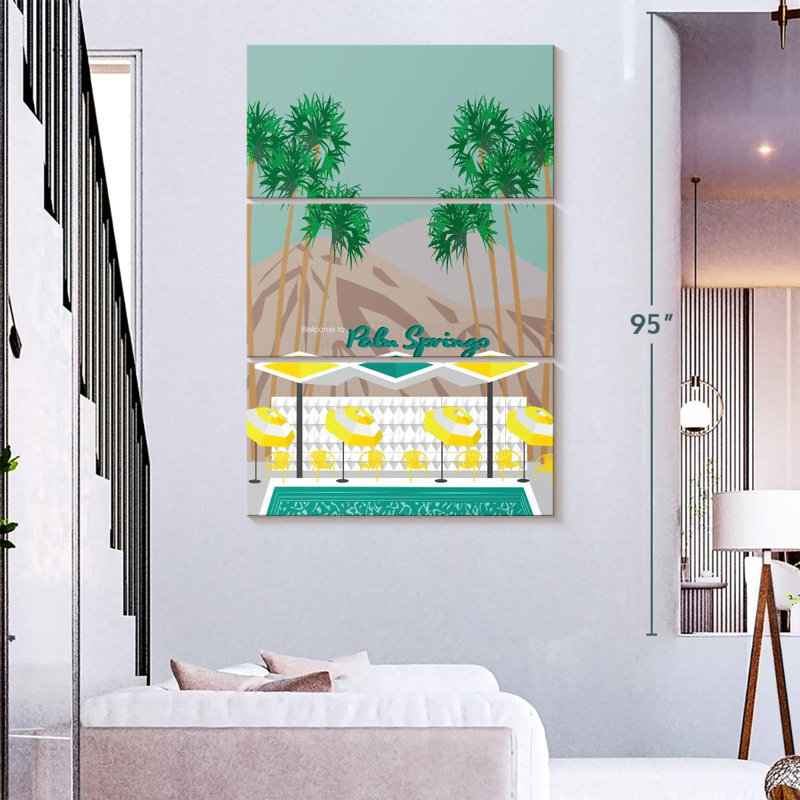 Piscine Palm Springs, H 74 po x l 48 po