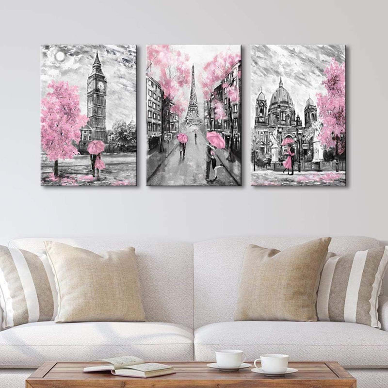 3 Piece Wrapped Canvas Print
