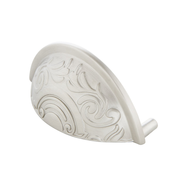 Nostalgic Warehouse Cup Pull Victorian, Satin Nickel