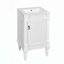 Meuble-lavabo compact et élégant avec tablette réglable et fabrication durable-113754329