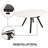47 - 63" Extendable Dining Table And Chair Collection Comfortable, Quality With Extendability Scratch-, Functional
