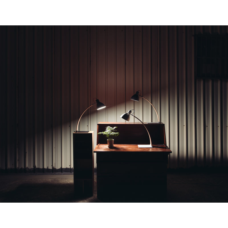 Laito Desk Table Lamp, Matt Dark Grey