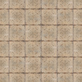 Saja Vintage 13" x 13" Ceramic Patterned Wall & Floor Tile