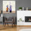 «Windowsill Garden 2» par Julia Purinton, art mural en verre acrylique