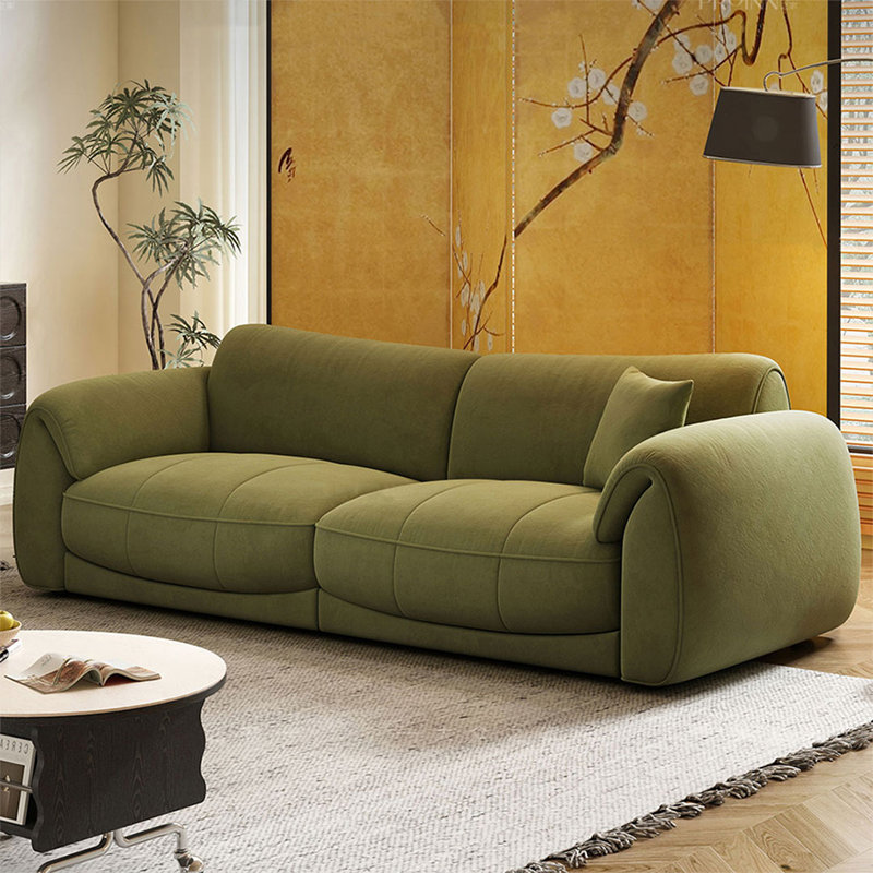 Upholstered " Sofa, 33.86"H*98.43"L*44.09"W"