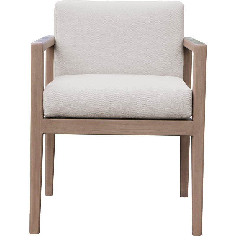 Chaise de salle à manger d'extérieur Solace, Cream