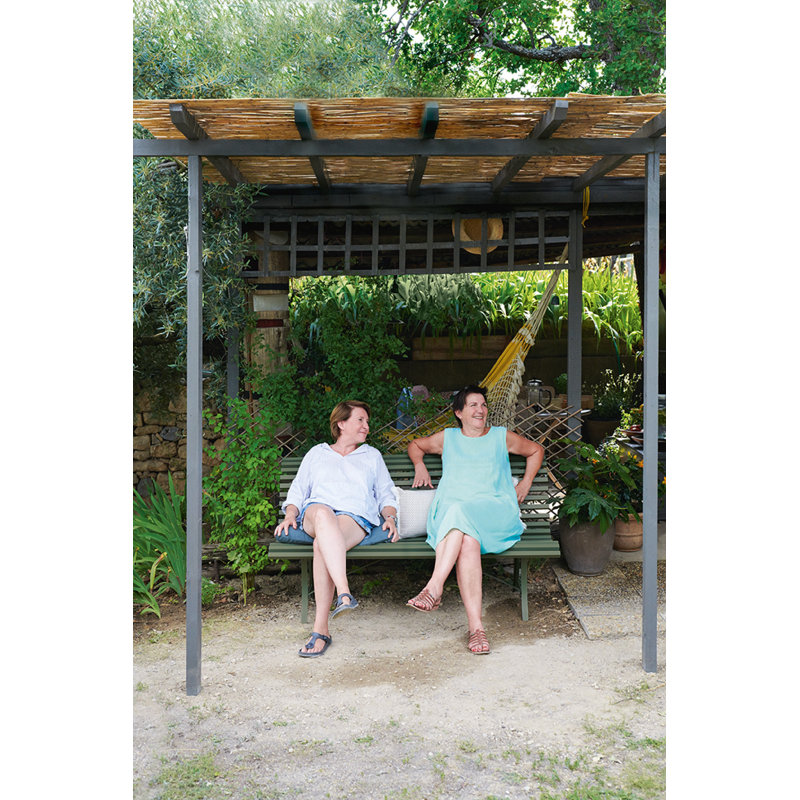 Louisiane Outdoor Bench, Rosemary