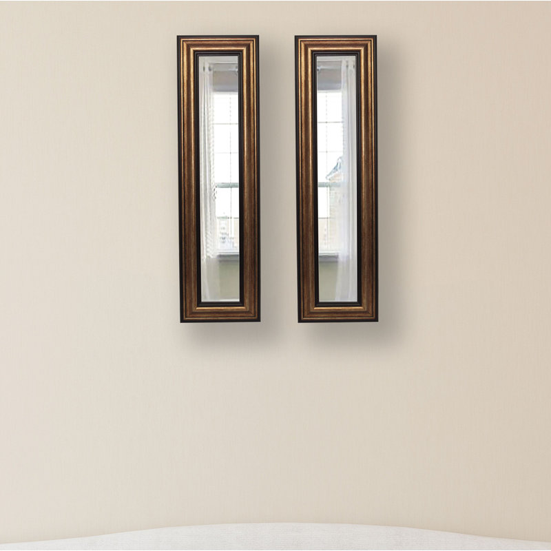 Miroir d'appoint Kincannon, H 11,5 po x l 29,5 po, 2
