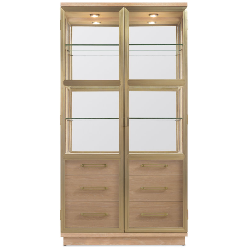 Banyon Bay Lighted China Cabinet