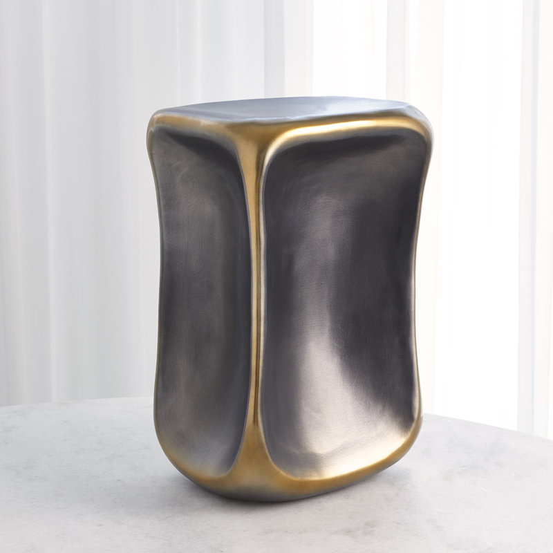 Formation Accent Table-Black/Gold-Lg