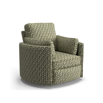 Power Swivel Barrel Recliner by Birch Lane