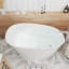 Baignoire de trempage autoportante à surface solide de L 51 po avec baignoire intérieure Giving Tree