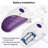 Electric Can Opener,Automatic Can Opener,Hands Free/Smooth Edge/Battery Operated/Portable One Touch Opener,Electric Can Openers For Kitchen Present For Seniors With Arthritis (Purple)
