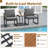 Casellas 2 - Person Patio Conversation Set with Cushions