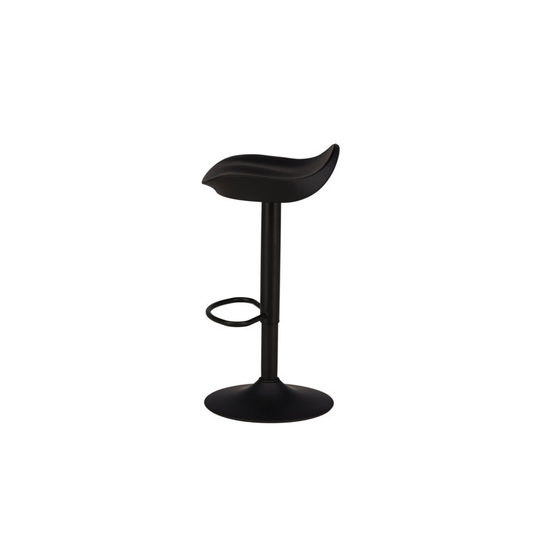 Leona Counter Stool with Solid Wood Frame, Cream
