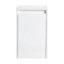 Armoire d'appoint de salle de bain 12 "blanc brillant avec portes à fermeture douce et monture flottante | Idée cadeau
