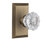Studio Plate with Crystal Door Knob